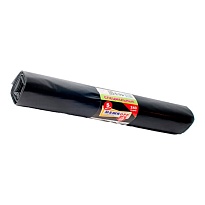 Мешки для мусора 240 л, черные, в рулоне 5 шт., ПВД 80 мкм, 1300х900 мм, МЕШКОFF, 4217 в Калуге