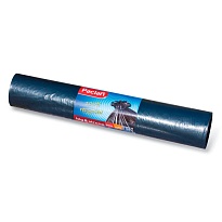 Мешки для мусора 240 л, черные, в рулоне 20 шт., ПВД 35 мкм, 1400х900 мм, PACLAN Big&Strong, 600823 в Калуге